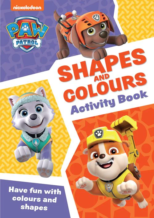 Paw Patrol: Shapes and Colours Activity Book