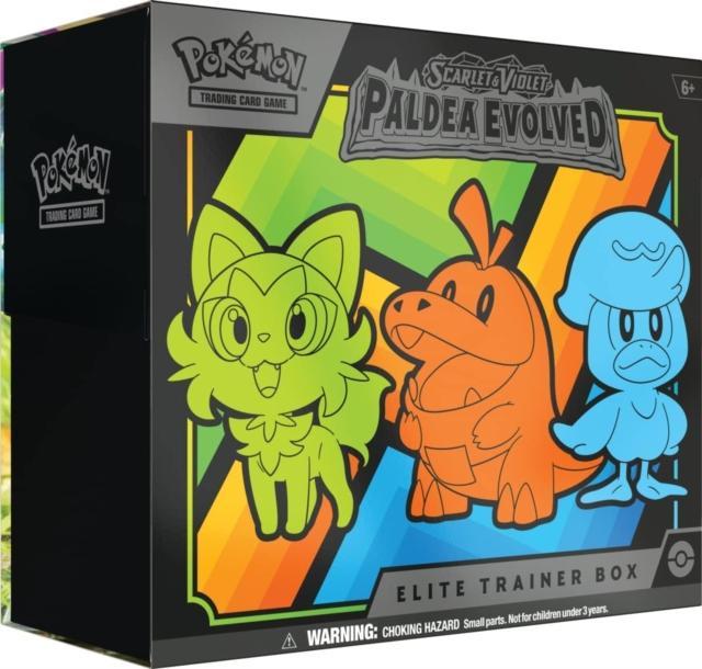 Pokemon Trading Card Game – Scarlet & Violet Paldea Evolved Elite Trainer Box Pokemon Trading Card Game – Scarlet & Violet Paldea Evolved Elite Trainer Box
