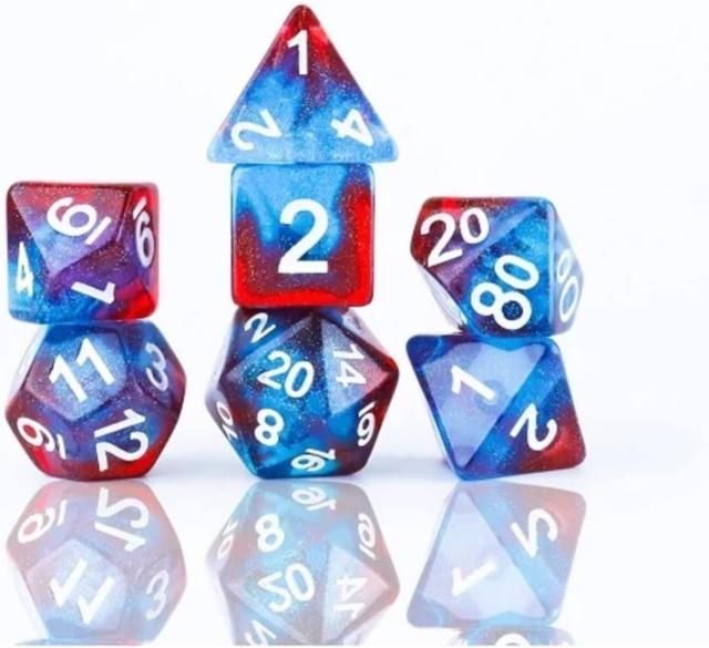 Sirius Dice – Celestial Starry Skies Polyhedral Dice Set Sirius Dice – Celestial Starry Skies Polyhedral Dice Set