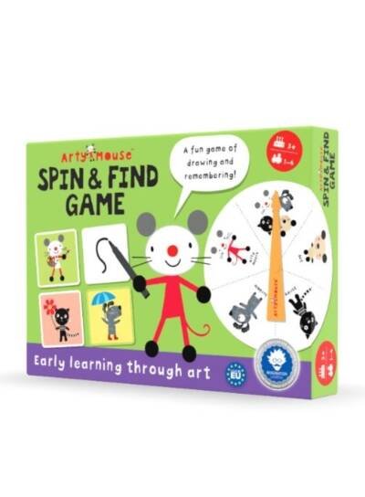 ARTY MOUSE SPIN AND FIND GAME