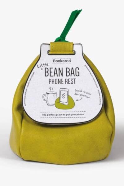 Bookaroo Little Bean Bag Phone Rest - Chartreuse