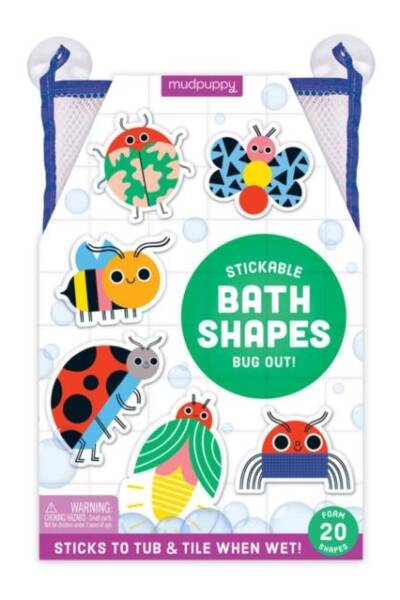 Bug Out! Stickable Foam Bath Shapes Bug Out! Stickable Foam Bath Shapes