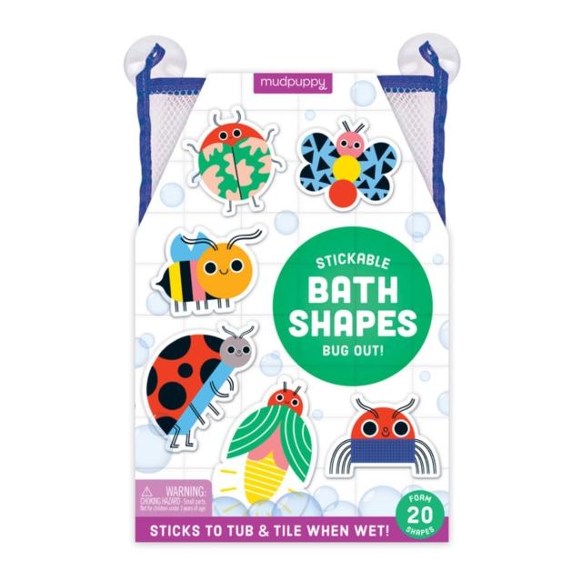 Bug Out! Stickable Foam Bath Shapes Bug Out! Stickable Foam Bath Shapes