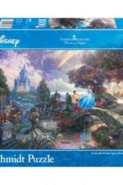 Disney – Cinderella Wishes Upon a Dream by Thomas Kinkade 1000 Piece Schmidt Puzzle Disney – Cinderella Wishes Upon a Dream by Thomas Kinkade 1000 Piece Schmidt Puzzle