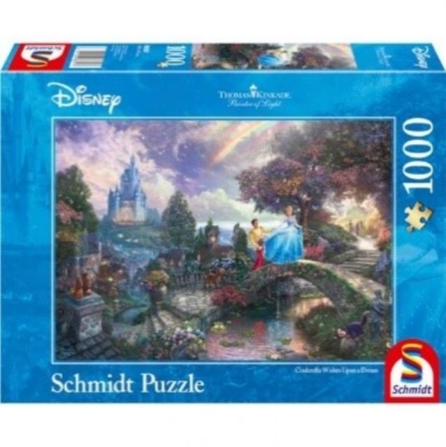 Disney – Cinderella Wishes Upon a Dream by Thomas Kinkade 1000 Piece Schmidt Puzzle Disney – Cinderella Wishes Upon a Dream by Thomas Kinkade 1000 Piece Schmidt Puzzle