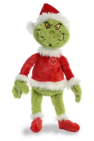 GRINCH SANTA PLUSH