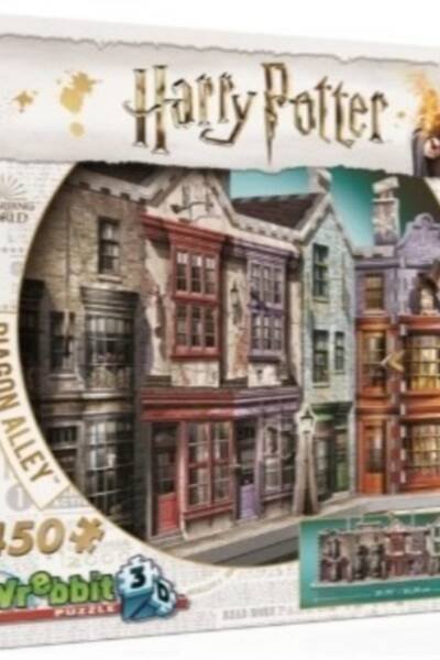 Harry Potter - Diagon Alley 450 Piece Wrebbit 3D Puzzle
