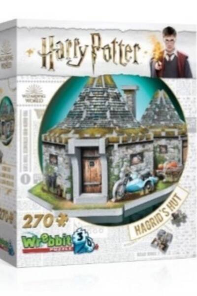 Harry Potter - Hagrid's Hut 270 Piece Wrebbit 3D Puzzle
