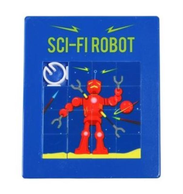 Slide puzzle – Sci-fi robot Slide puzzle – Sci-fi robot