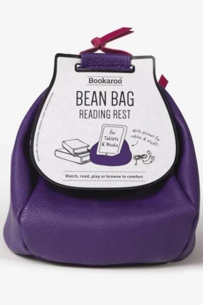 Bookaroo Bean Bag Reading Rest - Purple