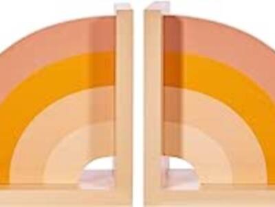 Earth Rainbow Bookends