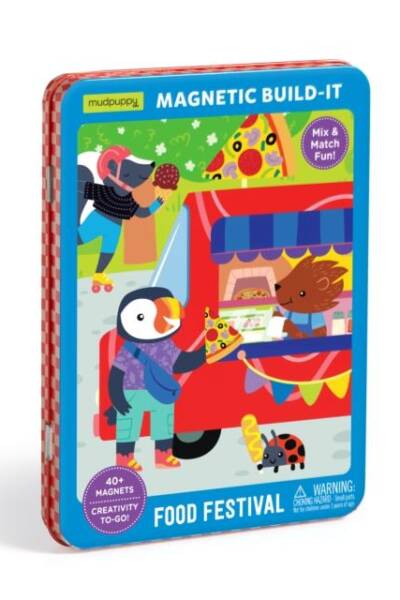 Food Truck Festival Magnetic Play Set