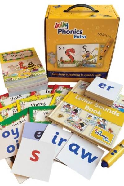 Jolly Phonics Extra (Personal Edition) - In Precursive Letters (British English edition)