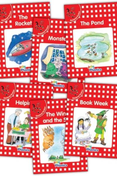 Jolly Phonics Readers, General Fiction, Level 1 - in Precursive Letters (British English edition)