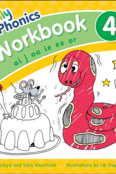 Jolly Phonics Workbook 4 : in Precursive Letters (British English edition)