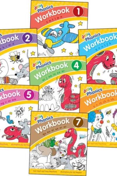 Jolly Phonics Workbooks 1-7 : in Precursive Letters (British English edition) Jolly Phonics Workbooks 1-7 : in Precursive Letters (British English edition)