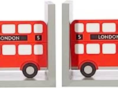 London Bus Bookends
