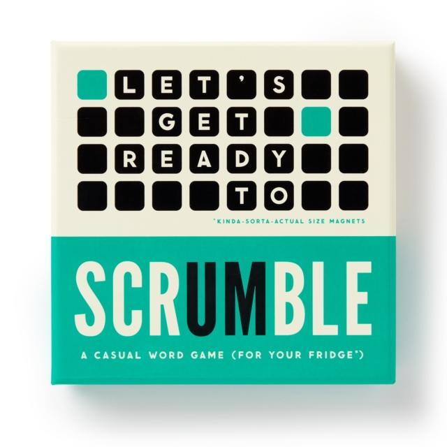 Scrumble Magnetic Fridge Game Scrumble Magnetic Fridge Game