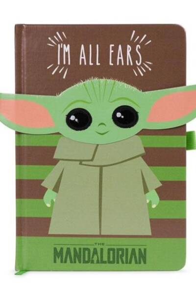 Star Wars : The Mandalorian (I’m All Ears Green) Novelty Notebook Star Wars : The Mandalorian (I’m All Ears Green) Novelty Notebook
