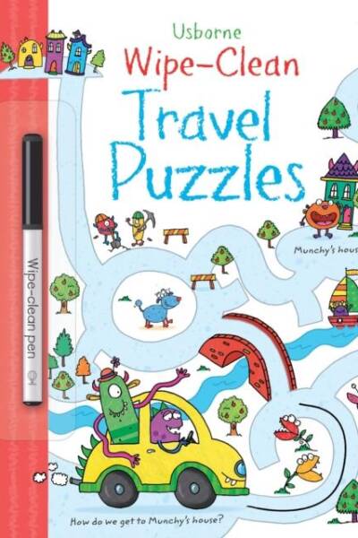 Wipe-clean Travel Puzzles