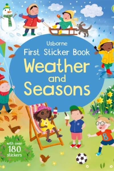 First Sticker Book Weather and Seasons