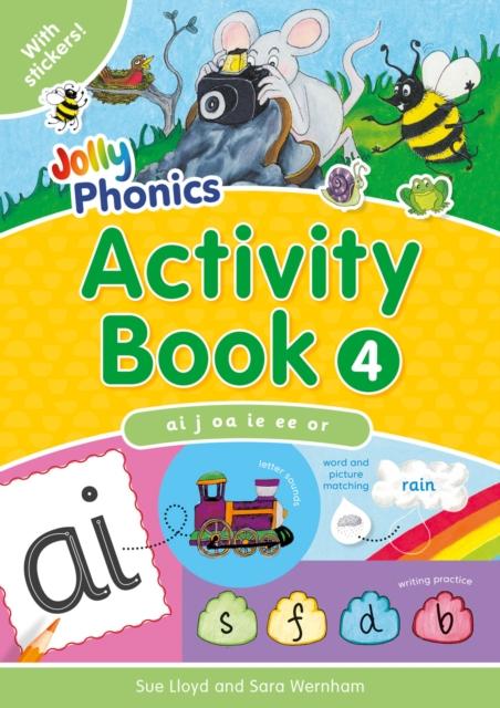 Jolly Phonics Activity Book 4 : In Precursive Letters (British English edition) Jolly Phonics Activity Book 4 : In Precursive Letters (British English edition)