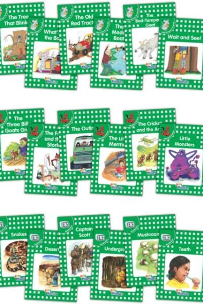Jolly Phonics Readers, Complete Set Level 3 In Precursive Letters (British English edition)