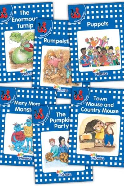 Jolly Phonics Readers, General Fiction, Level 4 In Precursive Letters (British English edition)