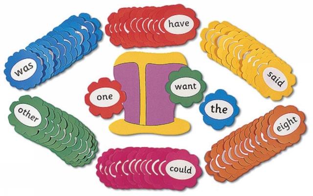 Jolly Phonics Tricky Word Wall Flowers : In Precursive Letters Jolly Phonics Tricky Word Wall Flowers : In Precursive Letters
