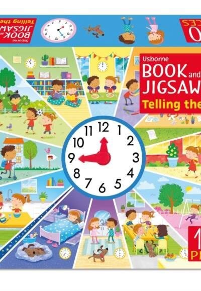 Usborne Book and Jigsaw Telling the Time
