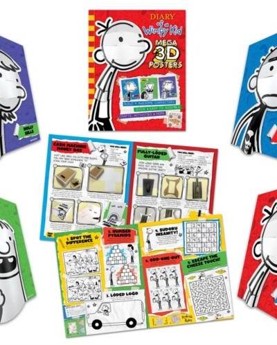 Diary of a Wimpy Kid Pop Heads - 3D Crafts