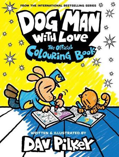 Dog Man With LoveThe Official Colouring Book