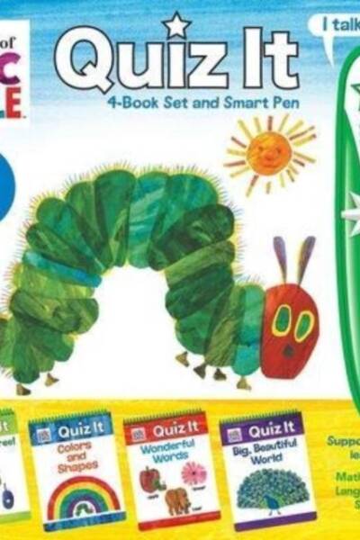 World of Eric Carle Quiz It 4-Book Set and Smart Pen