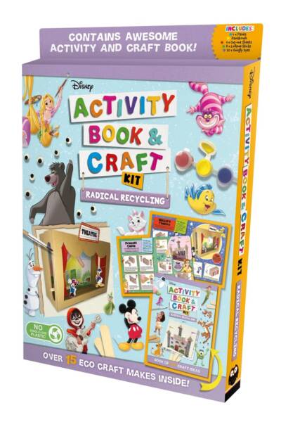 Disney: Activity Book & Craft Kit Radical Recycling