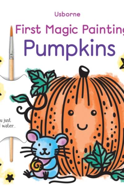 First Magic Painting Pumpkins