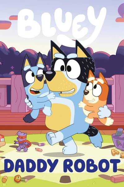 bluey daddy robot
