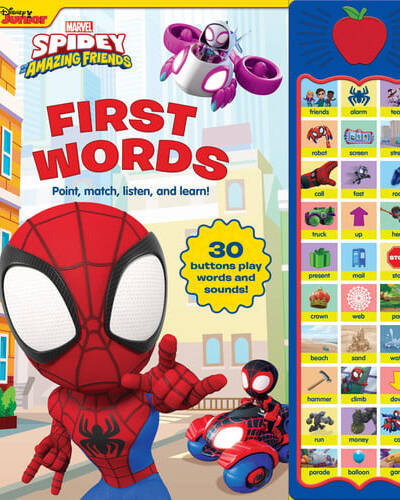 Disney Junior Marvel Spidey and His Amazing Friends: First Words Sound Book Disney Junior Marvel Spidey and His Amazing Friends: First Words Sound Book