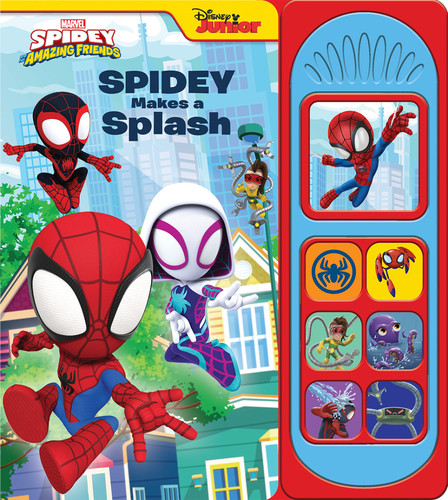 Disney Junior Marvel Spidey and His Amazing Friends: Spidey Makes a Splash Sound Book Disney Junior Marvel Spidey and His Amazing Friends: Spidey Makes a Splash Sound Book