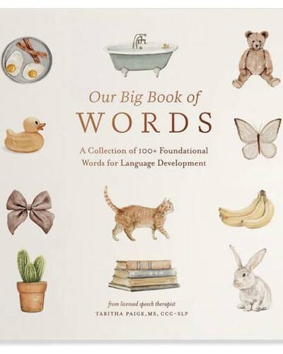 Our Big Book of Words : A Collection of 100+ Foundational Words for Language Development Our Big Book of Words : A Collection of 100+ Foundational Words for Language Development