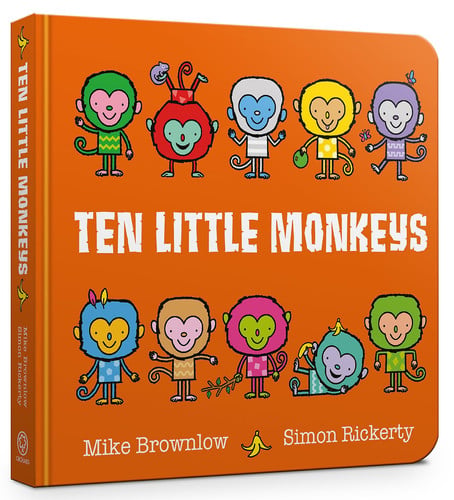 Ten Little Monkeys Board Book Ten Little Monkeys Board Book