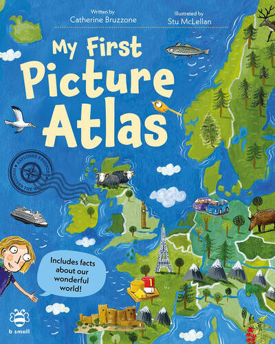 My First Picture Atlas : Includes Facts About Our Wonderful World!