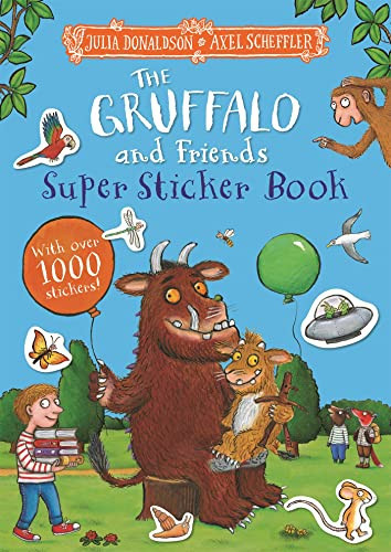 The Gruffalo and Friends Super Sticker Book : With over 1000 stickers!