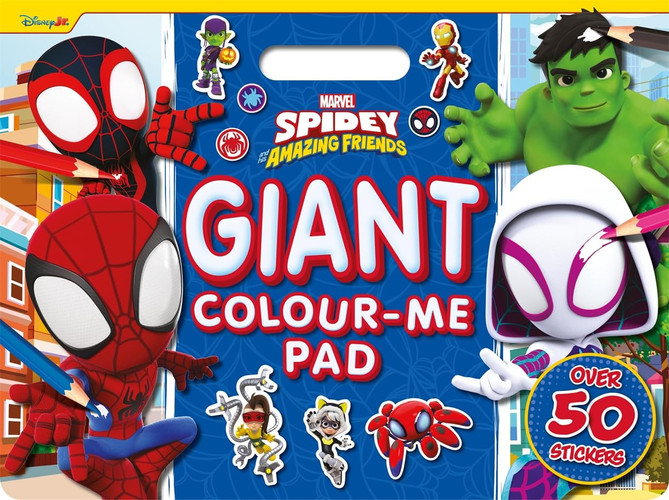 Marvel Spidey and his Amazing Friends: Giant Colour-Me Pad Marvel Spidey and his Amazing Friends: Giant Colour-Me Pad