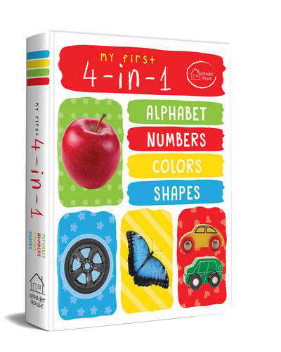 My First 4 in 1 Alphabet Numbers Colours Shapes