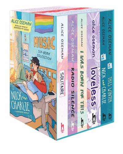 Alice Oseman Six-Book Collection Box Set (Solitaire, Radio Silence, I Was Born For This, Loveless, Nick and Charlie, This Winter)