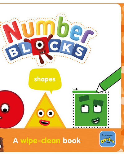 Numberblocks Shapes: A Wipe-Clean Book Numberblocks Shapes: A Wipe-Clean Book