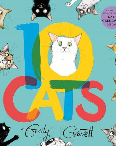 10 Cats : A chaotic colourful counting book