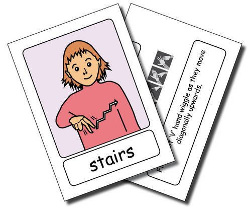 Let’s Sign BSL Flashcards : House and Home Let’s Sign BSL Flashcards : House and Home