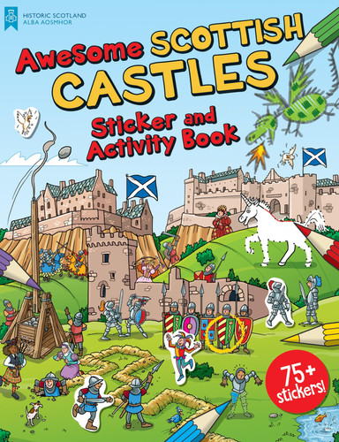 Awesome Scottish Castles : Sticker and Activity Book
