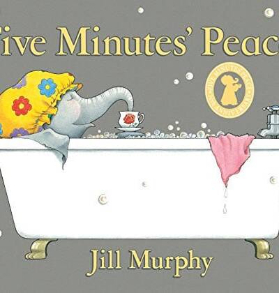 Five Minutes’ Peace : A beloved classic and funny, heartwarming picture book story about a busy elephant mum and her children – perfect for mums, toddlers, kids age 3,4,5,6,7